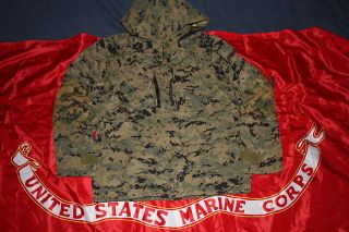 USMC Marines Woodland MARPAT Goretex Parka APEC Jacket