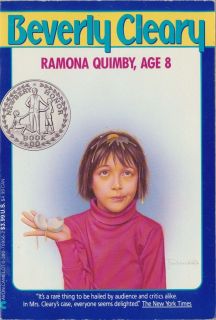 Ramona Quimby Age 8 by Beverly Cleary 1992 Paperback Newbery Honor 