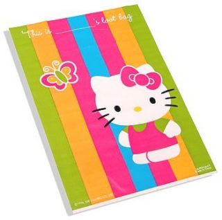 Hello Kitty Birthday Party Supplies Loot Bags