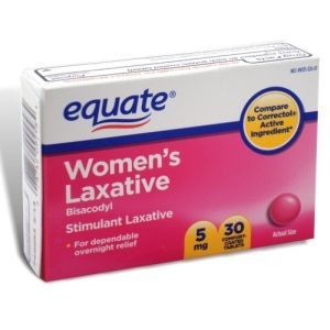 laxative tablets bisacodyl 5 mg 30 tablets compare to correctol