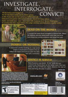 Law Order Dead on The Money Double or Nothing Justice 008888683322 