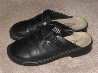 womens bjorndal leather slides shoes sz 7 m