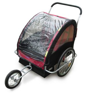 Bike Bicycle Trailer Jogger Combo 2 in 1 New Seats 2