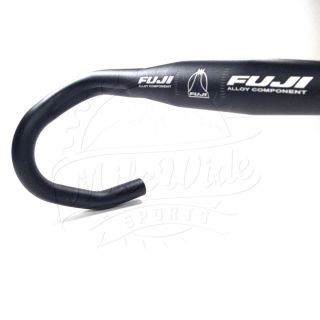 Fuji Road Bike Handlebar 42cm Alloy Components Black 31 8 Clamp 315G 