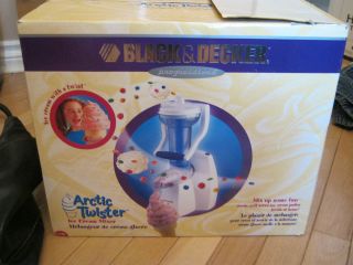 Black Decker Artic Twister Ice Cream Mixer