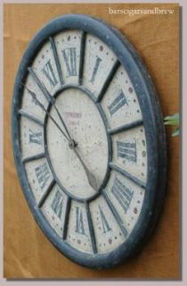 Big Ben Wall Numerals Clock London Wooden Cottage Chic Wall Vintage 
