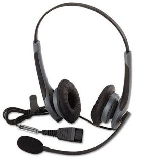  GN Netcom GN2025 Duo Binaural Noise Canceling Wired Headset