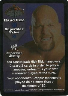 WWE Raw Deal SS3 RARE Foil Big Show Superstar Card