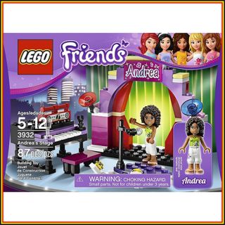 LEGO FRIENDS 3932 Andrea’s Stage Sets Andrea mini doll figures