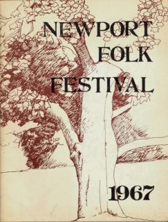 Buffalo Springfield 1967 Newport Folk Festival Concert Program Book 