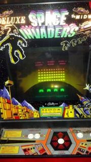 Vintage Space Invaders Deluxe Arcade Machine