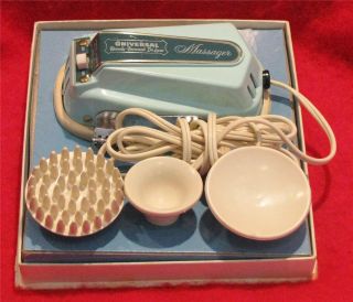 HOLIDAY WHITE ELEPHANT GIFT HANDY HANNAH MASSAGER  ATTACHS  UNIVERSAL 