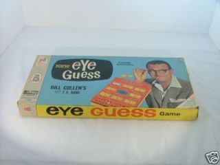 1966 Bill Cullen Eye Guess Game Family Third Edition