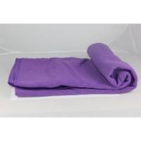 Double Layer Purple Two Layers Non Skid Yoga Towel Mat 24x72 Yoga 