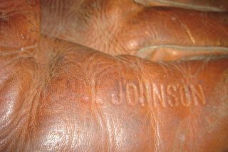 Bill Johnson New York Yankees The Bull Baseball Glove