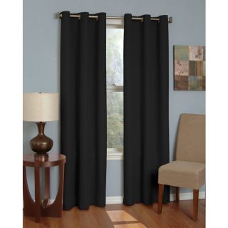 Eclipse Microfiber Grommet Blackout Window Curtain Panel from 