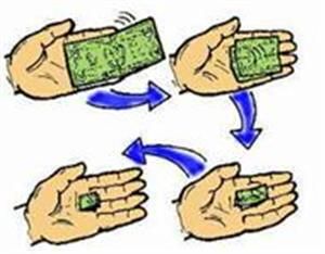Animated Folding Dollar Bill Street Magic Trick Money Close Up Gag 
