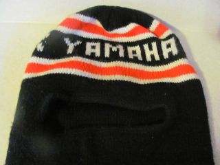 Yamaha Snowmobile Face Mask Neck Warmer Hat Cap Skull Winter Sports 
