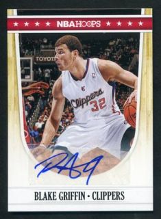 2012 Panini NBA Hoops Blake Griffin Auto ~ Certified Autograph ~ SSP