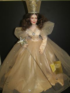 Glinda the Good Witch Billie Burke Wizard of Oz Franklin Mint 22 doll 