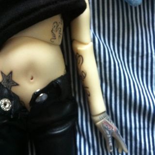 Tokio Hotel Bill Kaulitz OOAK Cute and Realistic Ball Jointed Doll 