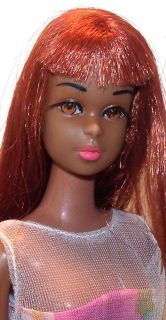 Vintage Barbie Black Francie Doll in oss Near Mint