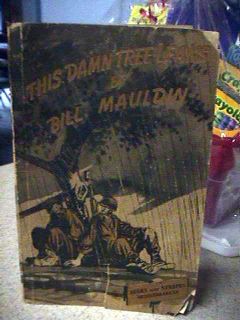 WW 2 Original Cartoonist Bill Mauldin Book 1945 This Damn Tree Leaks 