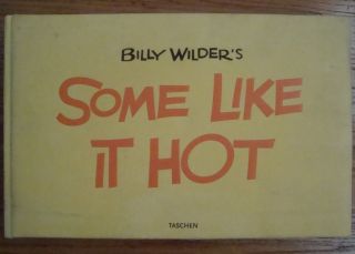 Billy Wilders Some Like It Hot Taschen Book 1st Print