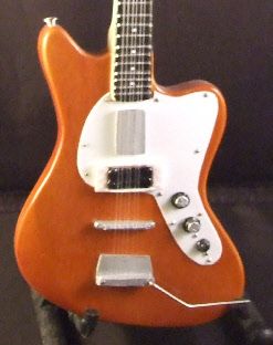 the bill wyman framus unusual for a bass player this miniature is a 