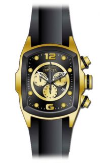   Invicta 10067 Lupah Chronograph Black Dial Swiss Quartz Watch