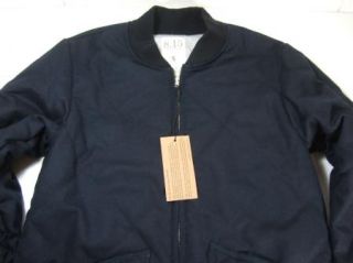 15 August Fifteenth Coat Jacket Mens Dark Navy Blue Small s New 
