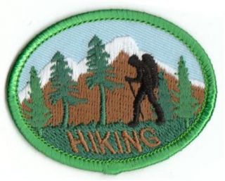 Boy Girl Hiking Hiker Fun Patches Crests Guides Scouts