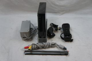 Up for Sale here is a Nintendo Wii System (Black). In good condition 