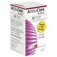 Accu Chek Active Blood Glucose Test Strips Box of 50