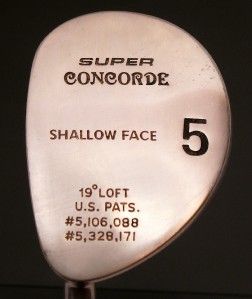 Super Concord Shallow Face 5 LH Golf Club Fairway Wood