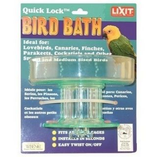 Lixit Corp BLX0787 Quick Lock Bird Bath for Wire Cages