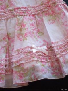 Baby Biscotti Pink Sun Dress Size 2T New