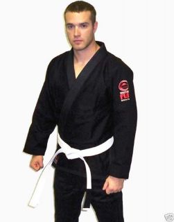 Fuji Brazilian Jiu Jitsu Gi Kimono bjj Uniform Black A1