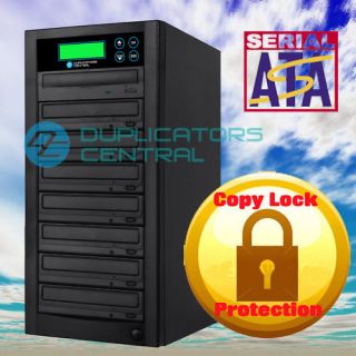 SATA Dual Layer DVD CD Duplicator w Copy Protection
