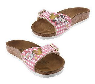 Birkis Menorca Disney Minnie Daisy Duck Single Band Sandals Size 2 21 