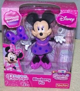 Disney Minnie Mouse Bow tique Blueberry Pie Sweets Treats 5 Doll New 