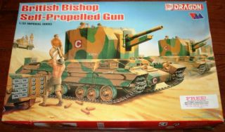 Dragon 1 35 British Bishop Self Propelled Gun 9025