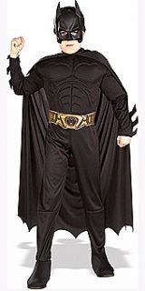 Batman The Dark Knight Complete Costume w Muscle Chest Rubies