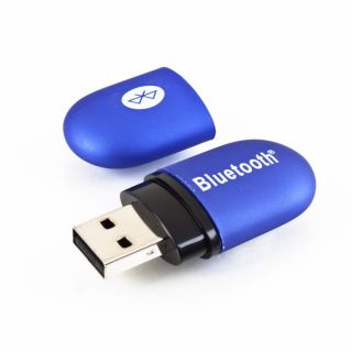 Blue Bluetooth USB V2 0 EDR 2 4G Dongle Mini Wireless Adapter for PC 
