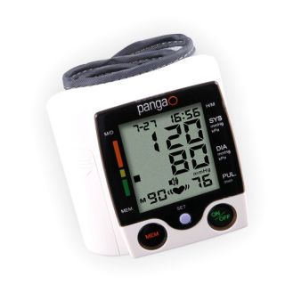 Digital Wrist Blood Pressure Monitor Heart Beat Meter Measures Pulse 