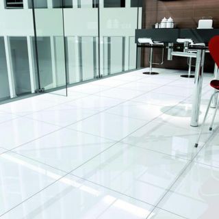 Brilliant Pure White Stone Tile Porcelain Marble Floor