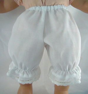 Doll Clothes Fits Bitty Baby White Bloomers with Lace Huge Selection 