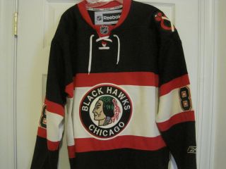 NHL REEBOK Premier Chicago Blackhawks #88 Vintage Hockey Jersey New 