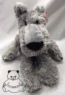 Woodsy Wolf Dog Gray Gund Plush Toy Stuffed Animal Halloween Floppy 