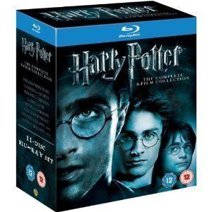   Harry Potter The Complete 1 8 Film Collection Blu Ray Box Set